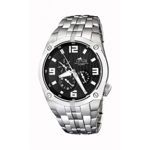 Lotus Herren-Uhren Quarz mit Metallband 15679/2
