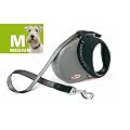 flexi Hundeleine Comfort Compact 3 5 m bis 60 kg, schwarz-schwarz