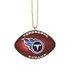 Tennessee Titans NFL Resin Football Ornament (1.75")