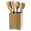 Lipper International Bamboo 5-pc. Kitchen Tool Set