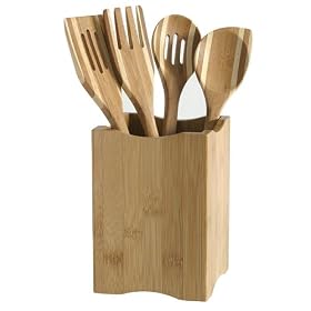 Lipper International Bamboo 5-pc. Kitchen Tool Set by Lipper