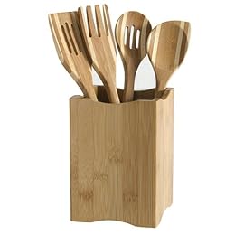 Lipper International Bamboo 5-pc. Kitchen Tool Set