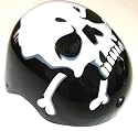 Sport DirectTM BMX / Skate Bicycle Cycle Helmet Skull & Cross Bone RRP &pound;24.99