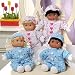 Aglow Angels BAAGL Soft Baby Girl Angel Doll with Light Skin