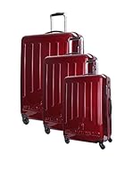 Platinium Set de 3 trolleys semirrígidos Barking (Burdeos)