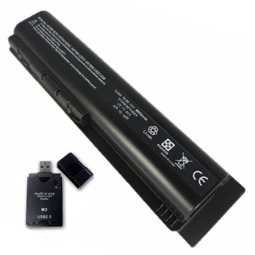 12 Cell Battery for HP Pavilion dv6-1030eq dv6-1030us 