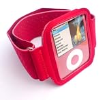 3G RED SPORTS ARMBAND FOR APPLE iPod NEW NANO 3RD GEN