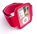 3G RED SPORTS ARMBAND FOR APPLE iPod NEW NANO 3RD GEN