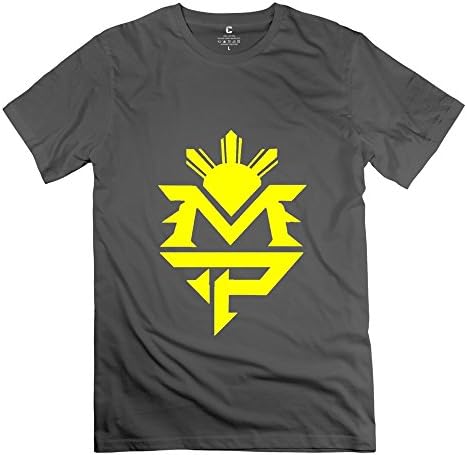 Enocho Men's Manny Pacquiao T-shirt - L DeepHeather