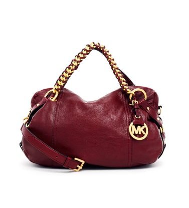 Michael Michael Kors Tristan Medium Satchel Bordeaux