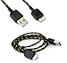 Amcctvshop Fashion Braided Fabric USB 3.0 Charger Cable for Samsung Galaxy Note 3 (Black)