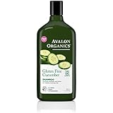 Avalon Organics Shampoo, Gluten Free Cucumber, 11 Fluid Ounce