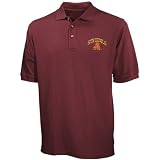 Arizona State Sun Devils Maroon Pique Polo
