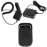 Cellet Apple iPhone 3GS, Motorola Droid Black Omega Vertical Case with Cellet Removable Spring Clip & Swivel Clip - LOMEVP2