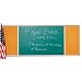 Combination Board, Type H Configuration, Porcelain Steel Chalkboard, 4'H x 6'W