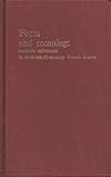 Form and meaning : aesthetic coherence in seventeenth-century French drama : studies presented to Harry Barnwell