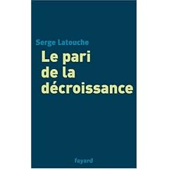 Le pari de la d�croissance