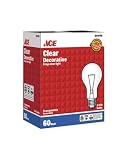 G.E. LIGHTING 97440 CLEAR LIGHT BULB Pk/2 X 12