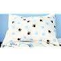 Argington Organic Boudoir Pillow - Dinosaur Feet Print