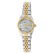 Armitron Women's 752475MOP NOW Swarovski&reg; Crystal Accented Two-Tone Mother-of-Pearl Dress Watch