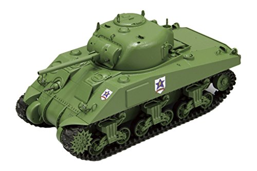 1/35 Girls und Panzer Sanders university-affiliated high school M4 Sherman 75mm gun-mounted