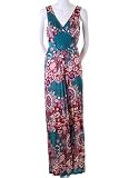 Lani Crochet Macrame Cross Over Bodice Tie Back Batik Maxi Long Jersey Dress Pink