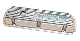 Ford Racing M6582F303 Valve Cover, Polished Aluminum For 289/302/351W Engines With Aluminum Cobra Logo