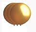 PMU Balloons 36 Inch PartyTex Metallic Gold Premium Latex Pkg/3