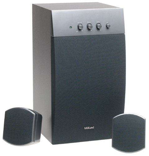 Electronics: Midiland S4 3050M 3 Piece Computer Speakers