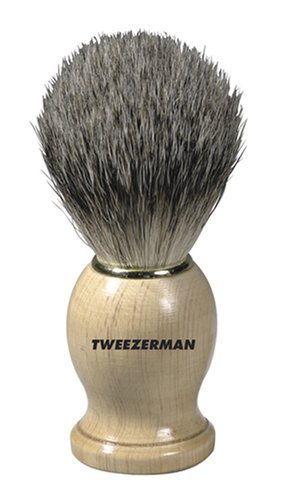 Tweezerman Men's Deluxe Shaving Brush