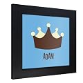 Crown Framed Print Nursery Wall Art