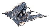 Kay Home Products 14304  Solid Brass Butterfly Sundial