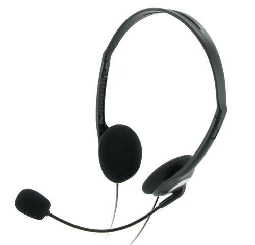 CSL - Headset Gamer Komfort Kopfhörer, Mikrofon mit Popschutz