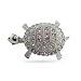 Eve's Addiction Sterling Silver Diamond Cubic Zirconia Turtle Pin