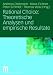 Produkt-Bild: Rational Choice: Theoretische Analysen und empirische Resultate: Festschrift f&uuml;r Karl-Dieter Opp zum 70. Geburtstag