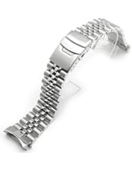 22MM 316L STAINLESS STEEL SUPER JUBILEE WATCH BAND for Seiko SKX007