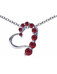 Original Star K (tm) Journey of Love Heart Pendant