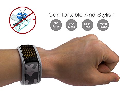 pureGLO Mosquito Repellent Bracelet - Natural Bug Insect Repellent Bands with 4 FREE Refills - Deet Free Non Toxic Safe Indoor Outdoor Pest Control Wristband for Babies Kids Adults(Camouflage) pureGLO Mosquito Repellent Bracelet - Natural Bug Insect Repellent Bands with 4 FREE Refills - Deet Free Non Toxic Safe Indoor Outdoor Pest Control Wristband for Babies Kids Adults(Camouflage)