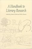 A Handbook of Literary Research