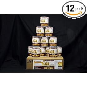 1 Case-Canned Meat (CHICKEN) Long Term Food Storage -Survival Cave by Survival Cave Food