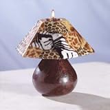 Safari Lamp Shade Candle - Style 33725