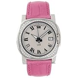 Bedat No. 8 Diamond Steel Pink Ladies Watch 838.040.100 by Bedat