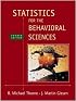 Statistics for the Behavioral Sciences