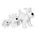Peluche Milou - Ami Fidèle de Tintin - Position Debout - Taille Médium - 20cm