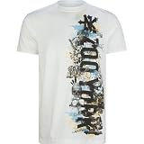 ZOO YORK - ZOO YORK Vert Sketch Mens T-Shirt - White