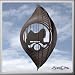 LHASA APSO Circle Swirly Metal Wind Spinner LHASA APSO Circle Swirly Metal Wind Spinner