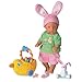 Zapf Creation 766309 - Baby born miniworld Oster-Set, 6-teilig