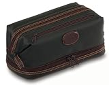 Danielle Enterprises Monaco for Him Triple Pocket Dopp Kit, Travel Utility Kit, Black