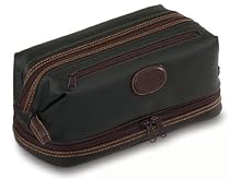 Danielle Enterprises Monaco for Him Triple Pocket Dopp Kit, Travel Utility Kit, Black