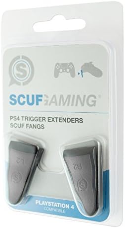 SCUF FANGS PS4 Trigger Extenders - PlayStation 4 Compatible (Gray)